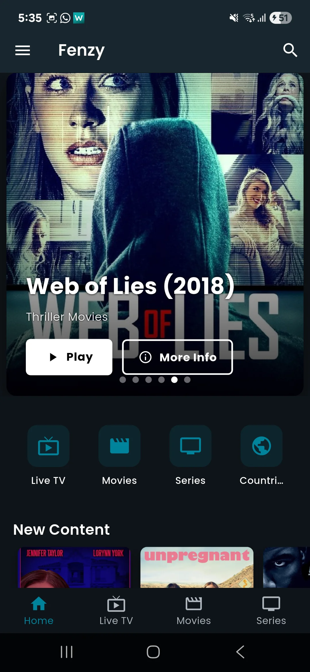 Web of Lies - Thriller Movies